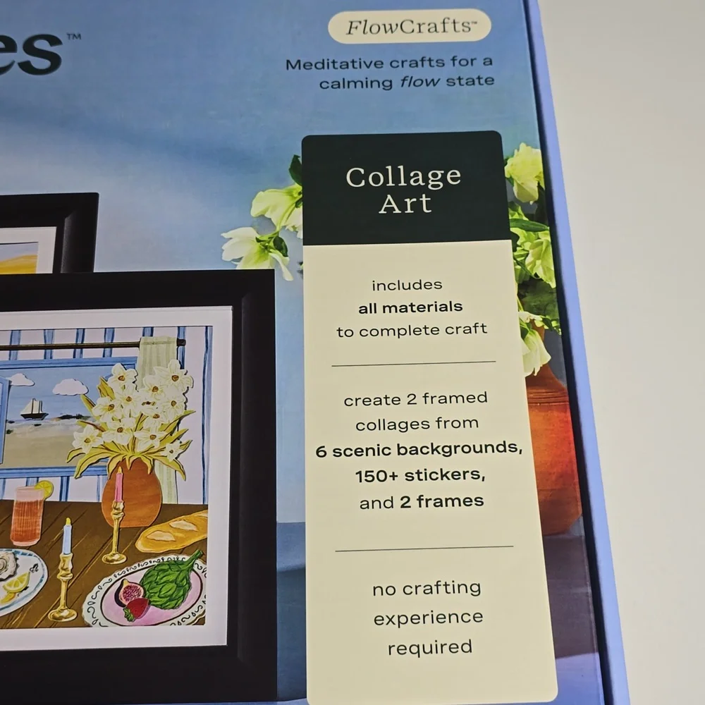 Collage Art Kit - Black Frames Lifelines